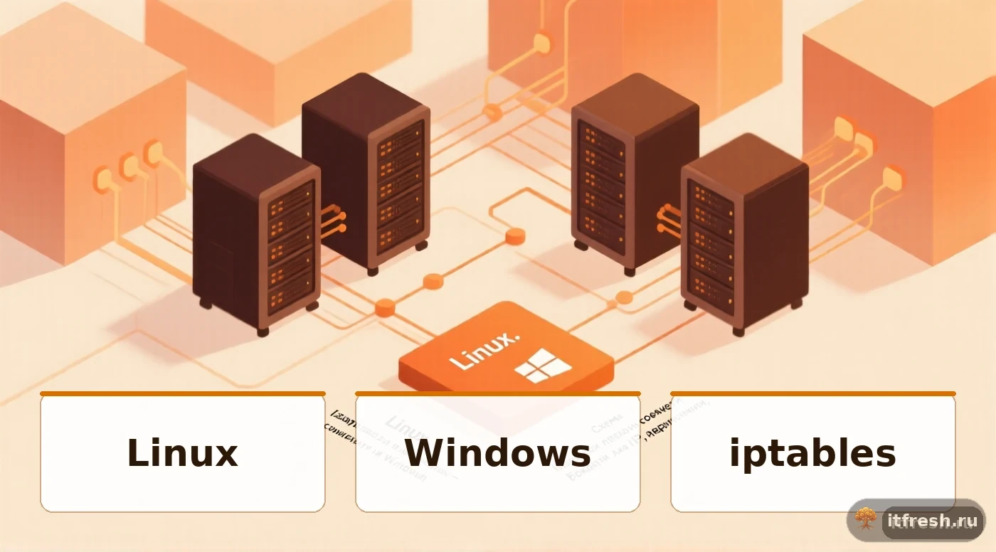 Сравнение изоляции сервера на Linux и Windows при взломе