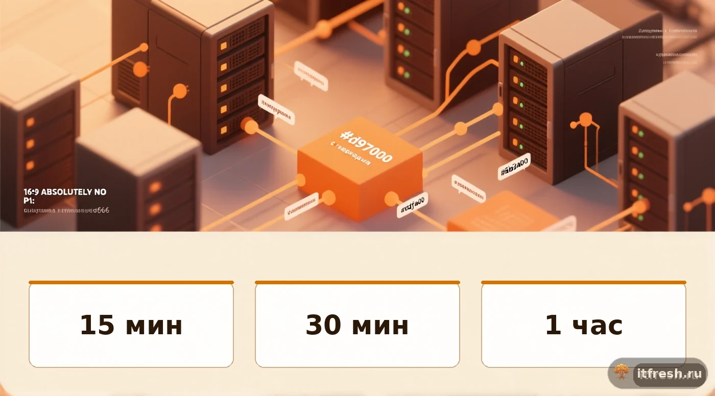 Таймеры реакции для P1 в SLA-матрице ITfresh