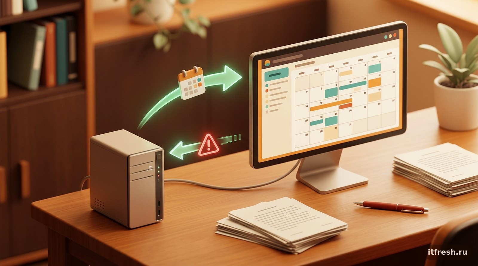 Событие из SOGo доходит до Outlook, а созданное в Outlook не возвращается на сервер — односторонняя синхронизация ActiveSync