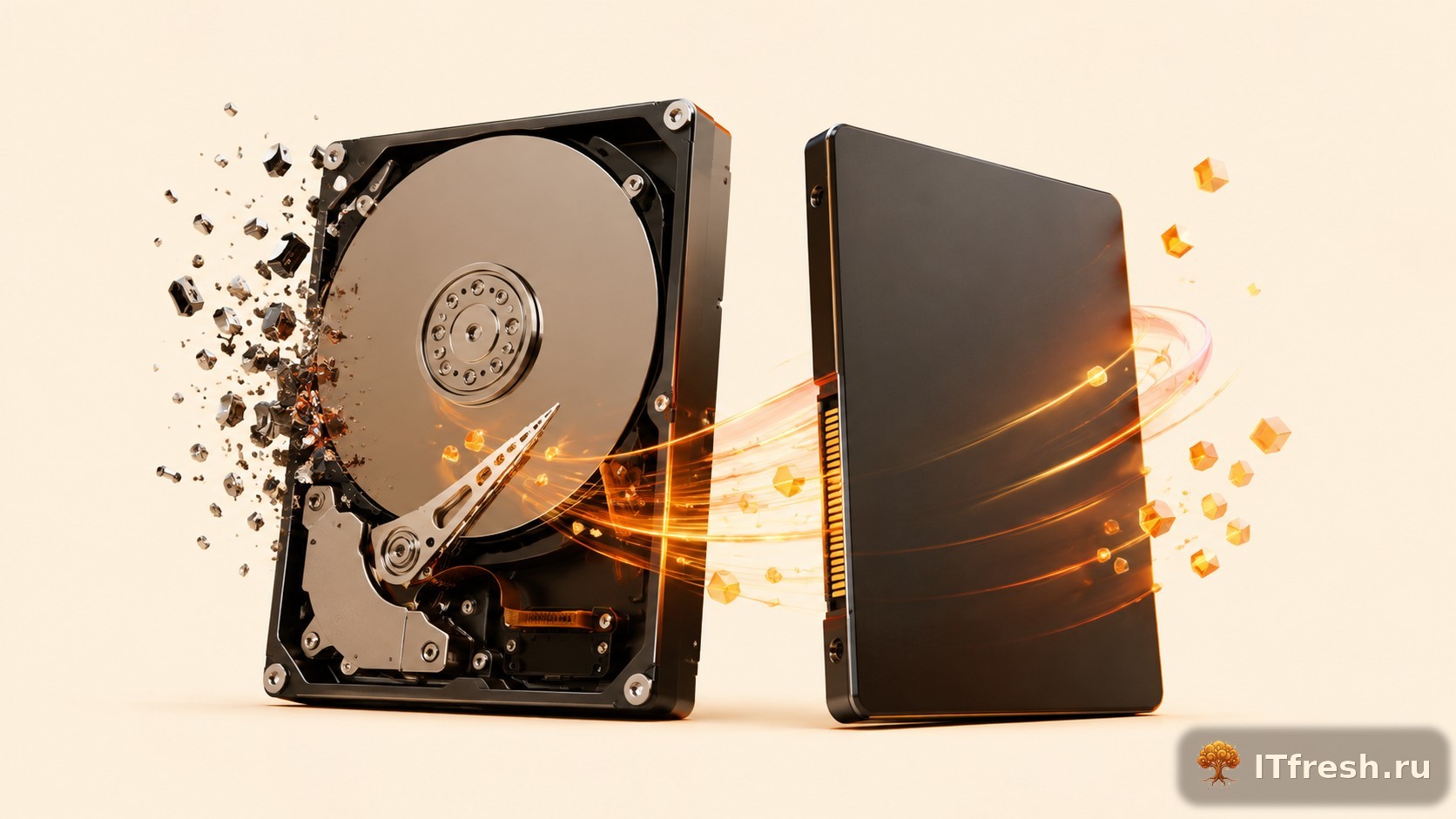 SSD вместо HDD: когда пора менять диски в офисе и что это даст вашей 1С