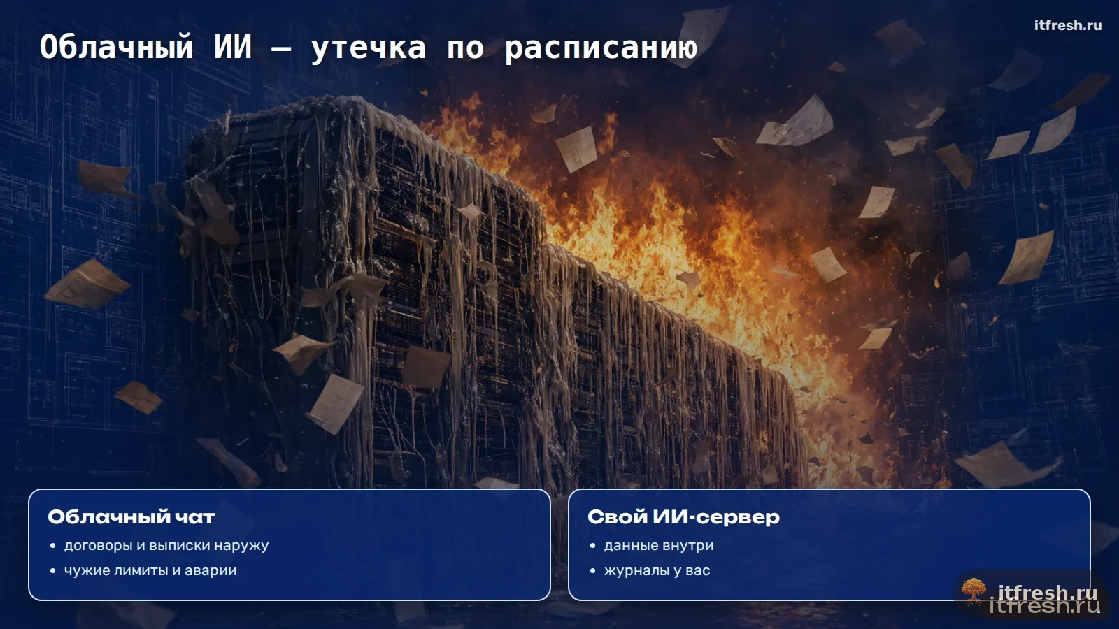 Облачный ИИ — утечка по расписанию