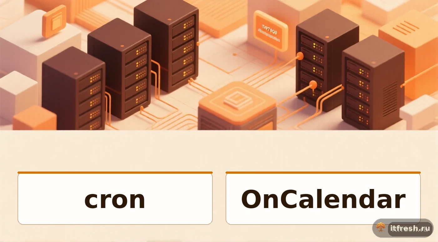 Сравнение синтаксиса cron и OnCalendar для планирования задач в Linux