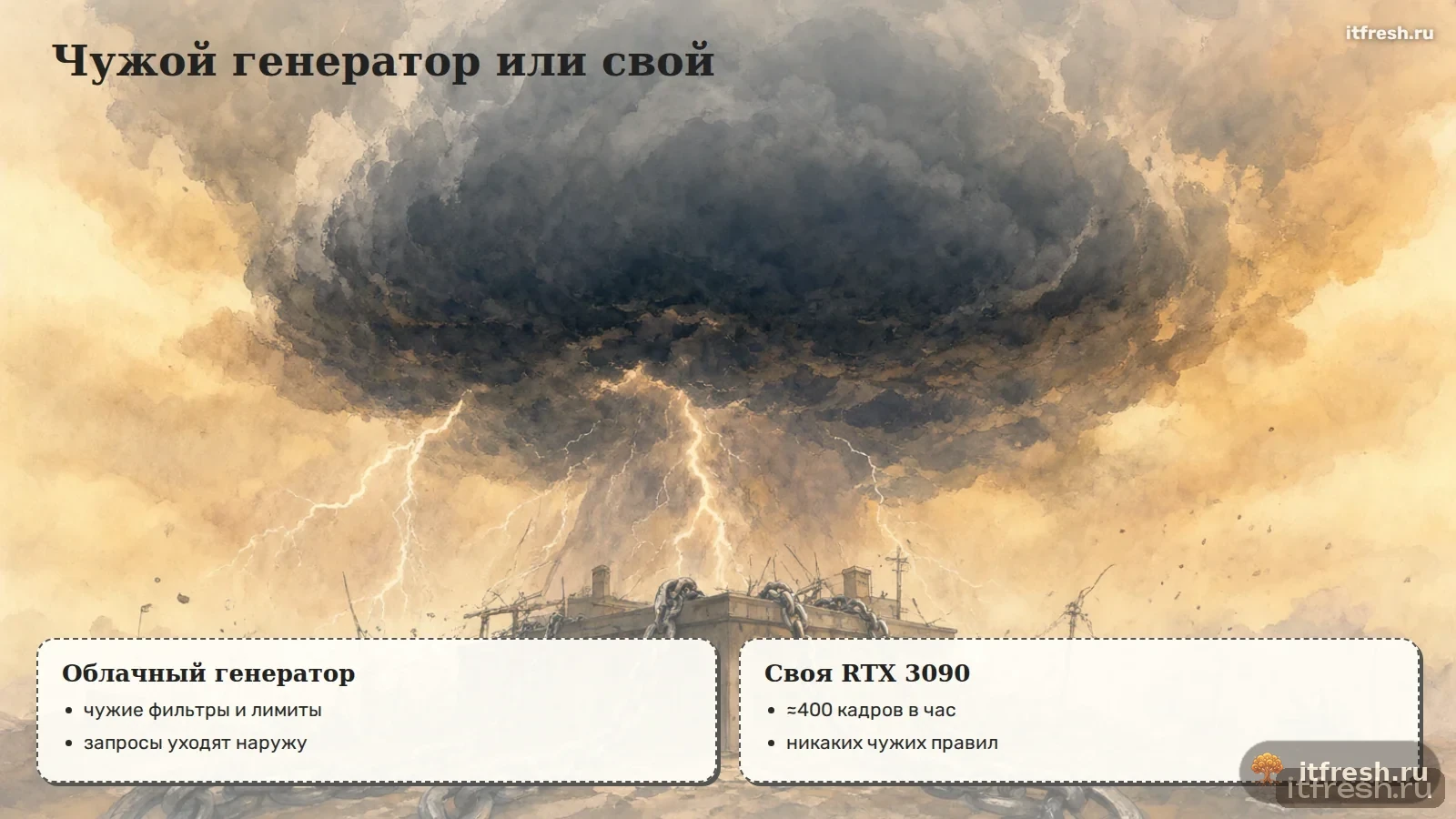 Чужой генератор или свой