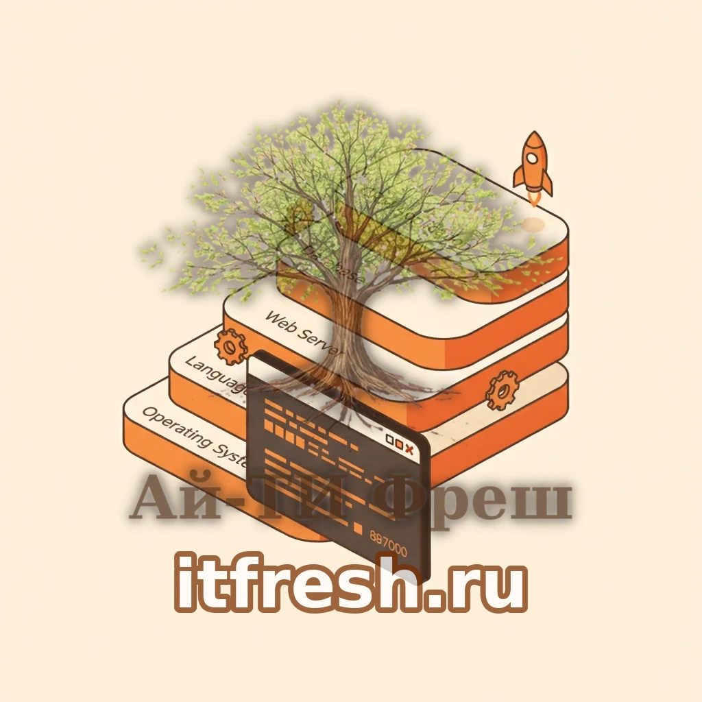 Терминал с процессом установки EspoCRM на фоне стека Ubuntu, nginx, PHP и MariaDB