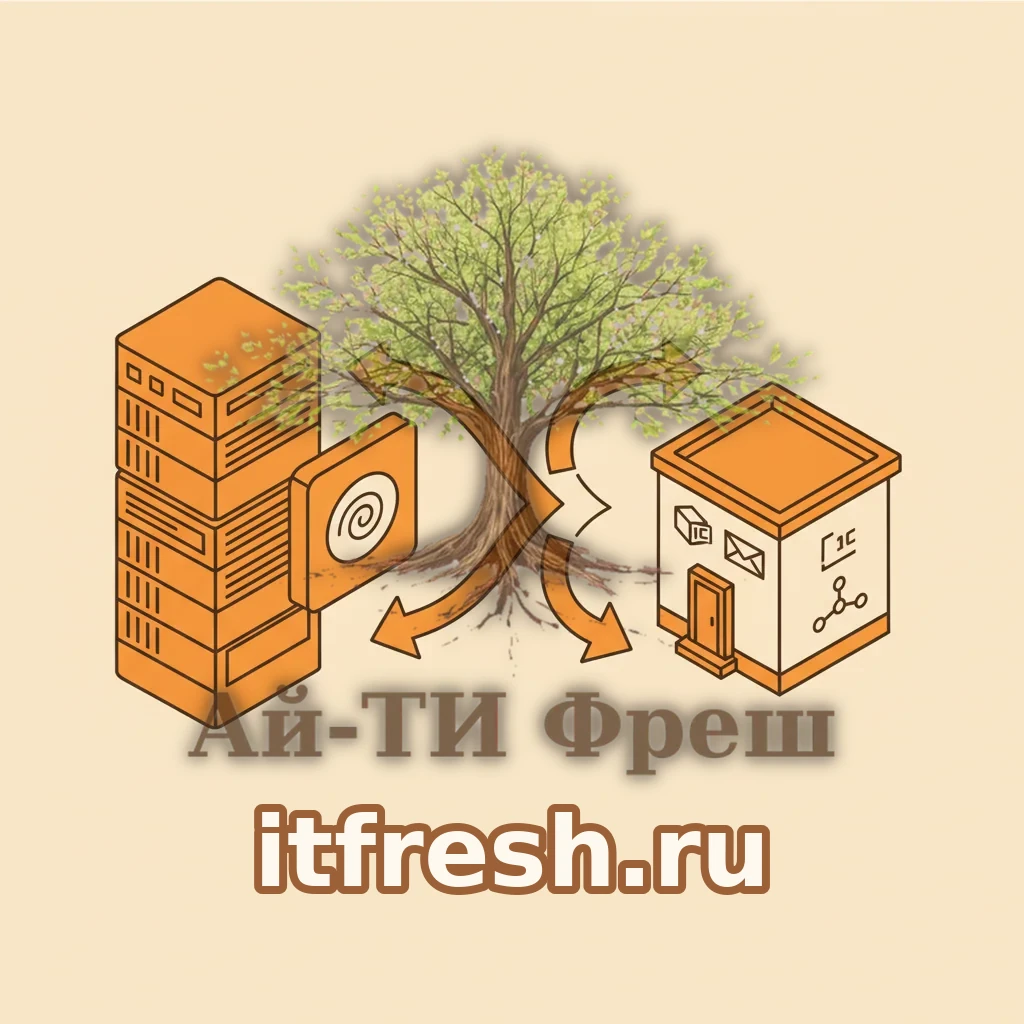 Схема развёртывания Monq Community Edition: серверная стойка в дата-центре с выделенной виртуальной машиной мониторинга и связями к офисной инфраструктуре — 1С, почте и сети
