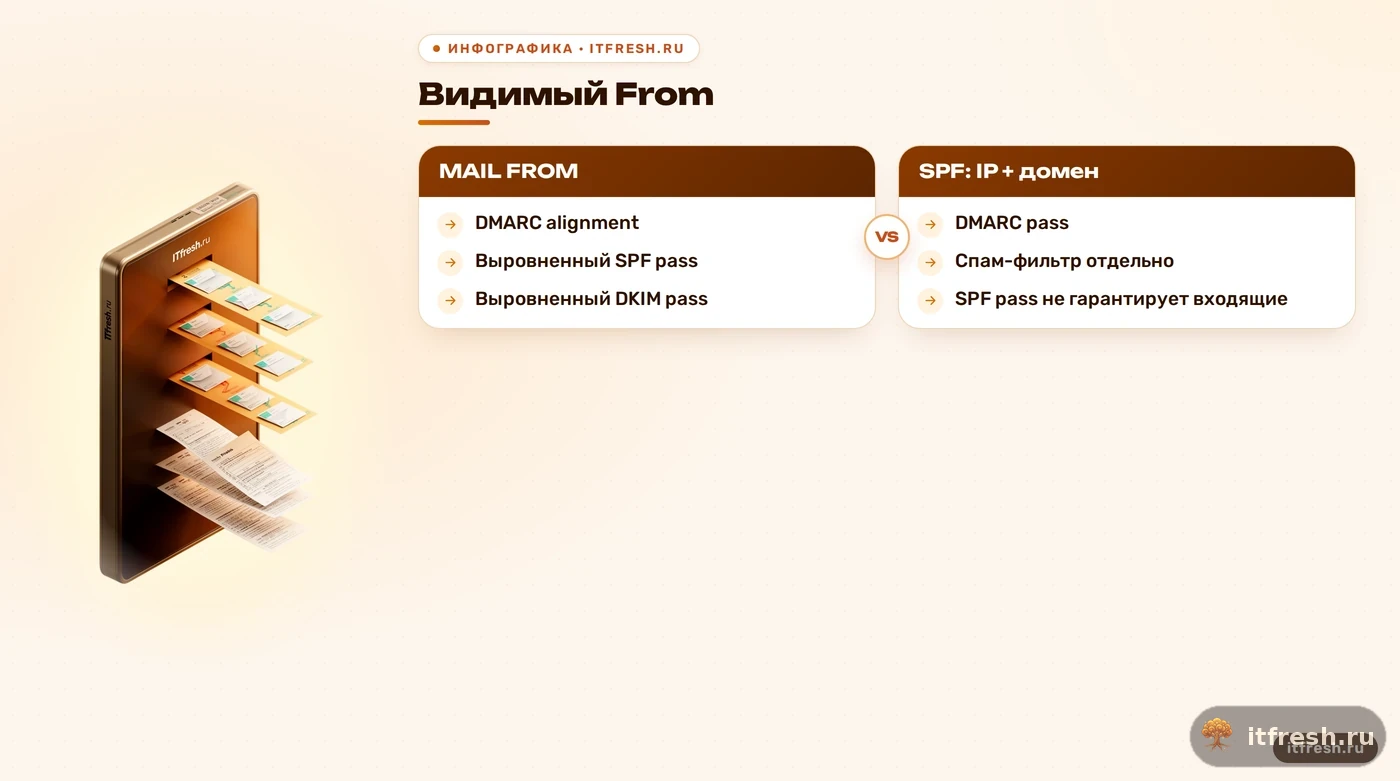 Сравнение проверки SPF и выравнивания DMARC с отдельным решением фильтра