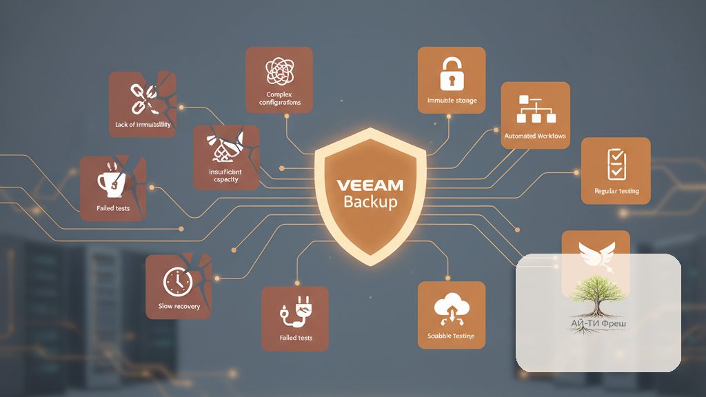Veeam Backup для бизнеса: 10 ошибок и как их избежать