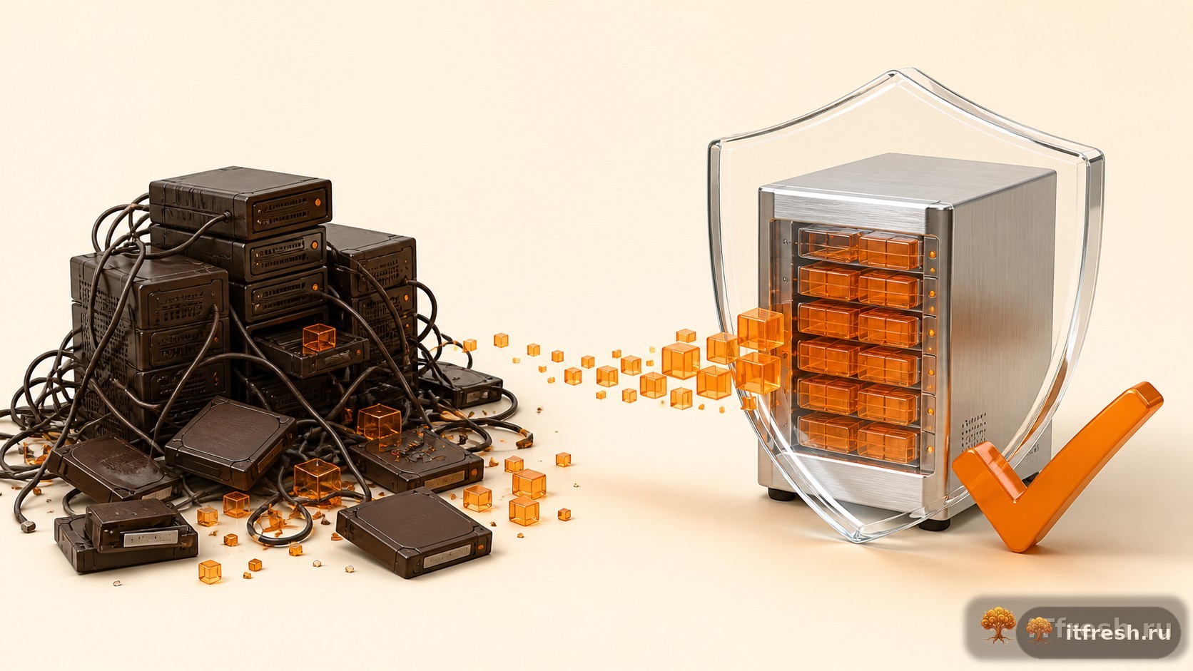 Bare Metal Recovery: восстановление с нуля