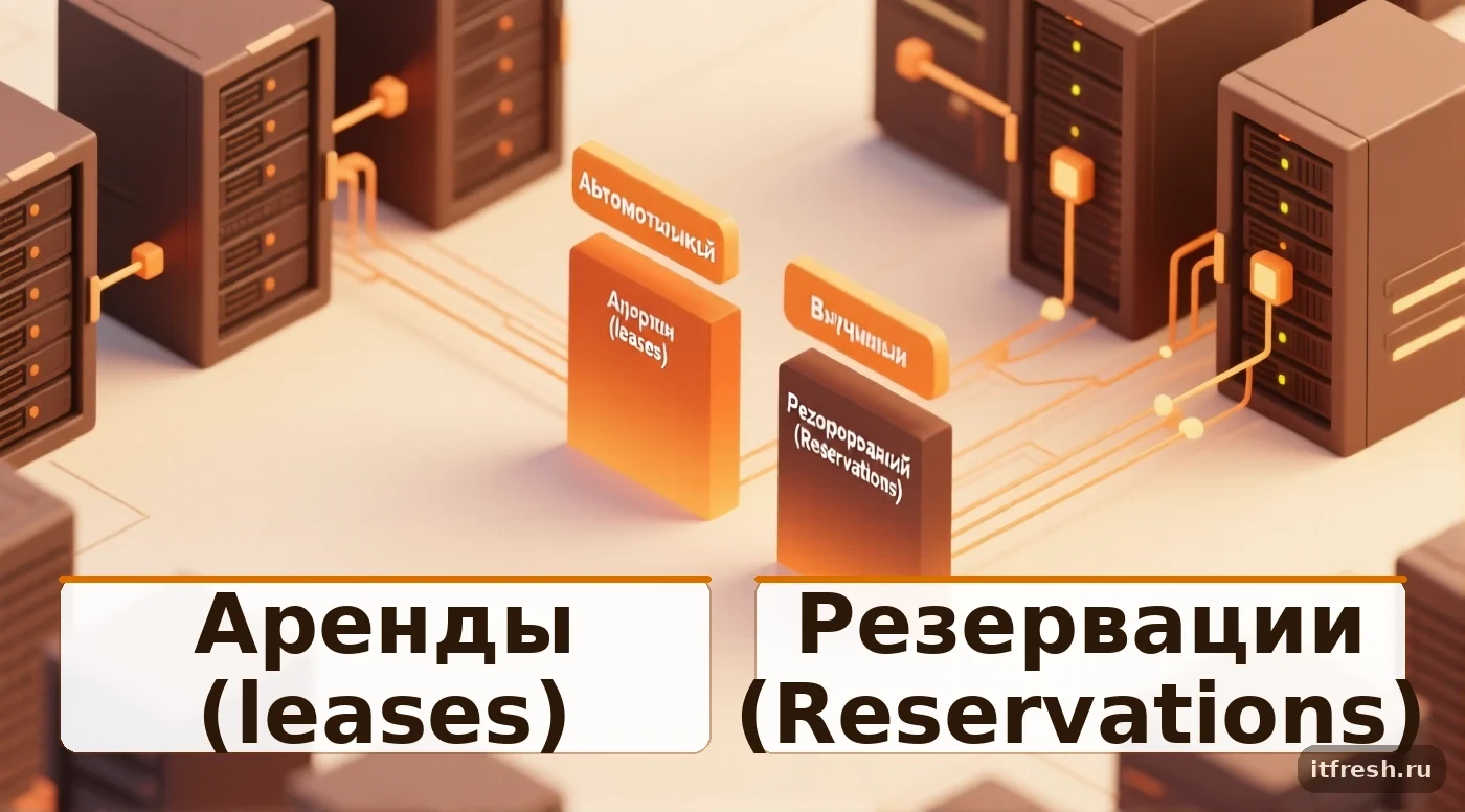 Сравнение автоматической и ручной репликации в DHCP failover Windows Server 2025