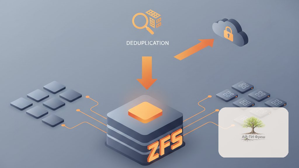 ZFS как бэкап-хранилище с дедупликацией: в 5-12 раз меньше дисков для тех же данных