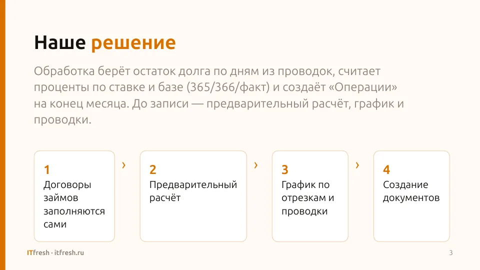 Проценты по кредитам и займам для БП 3.0: Слайд 3 презентации